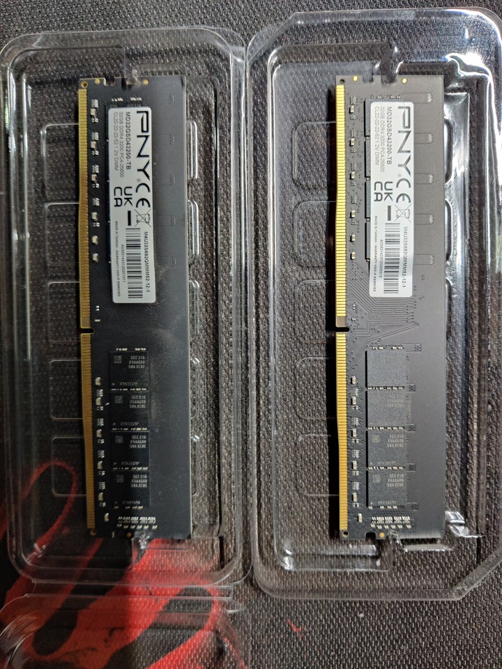 PNY 必恩威 DDR4 3200 32GB *2