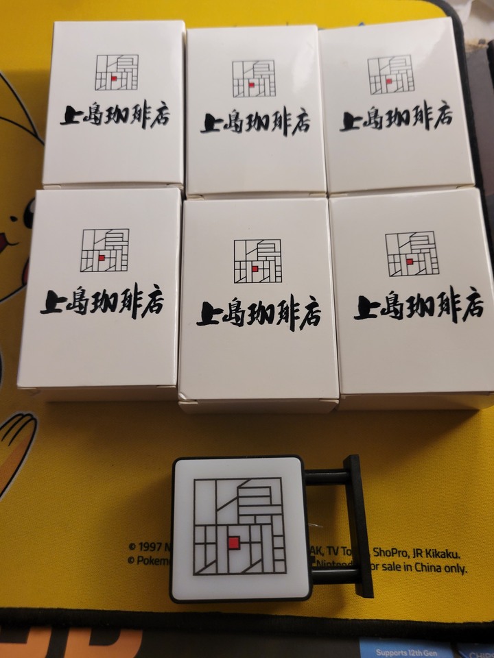 上島咖啡小燈箱
