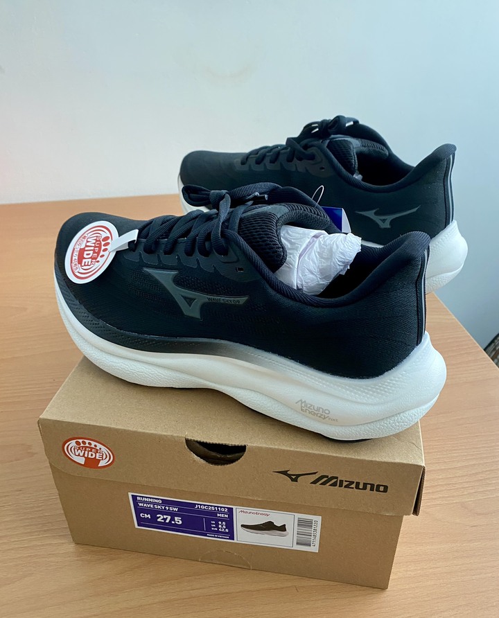 Mizuno 美津濃 WAVE SKY 9 SW 男慢跑鞋(全新)