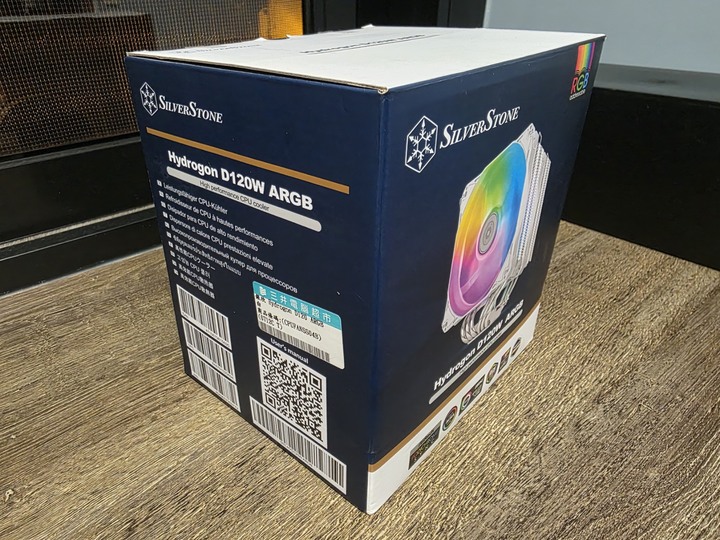 SilverStone 銀欣 Hydrogon D120 ARGB 雙塔雙ARGB風扇六導管CPU散熱器