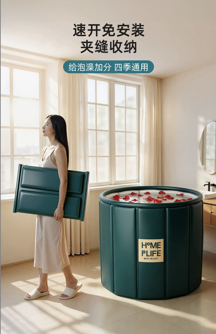 折疊式泡澡桶