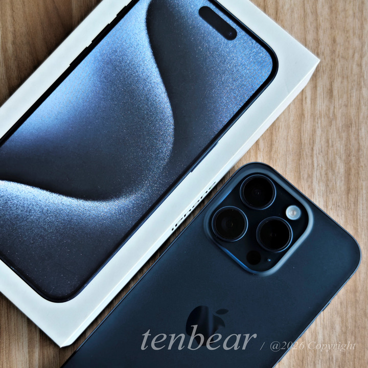 / 馬到成功 / iPhone15 Pro 128g / 鈦藍 / 完美外觀，議價勿擾~感謝!!