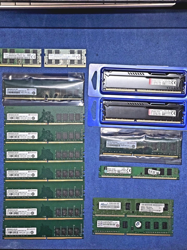 筆電D4-16G/桌電D4-8G/桌電D3-8/4G