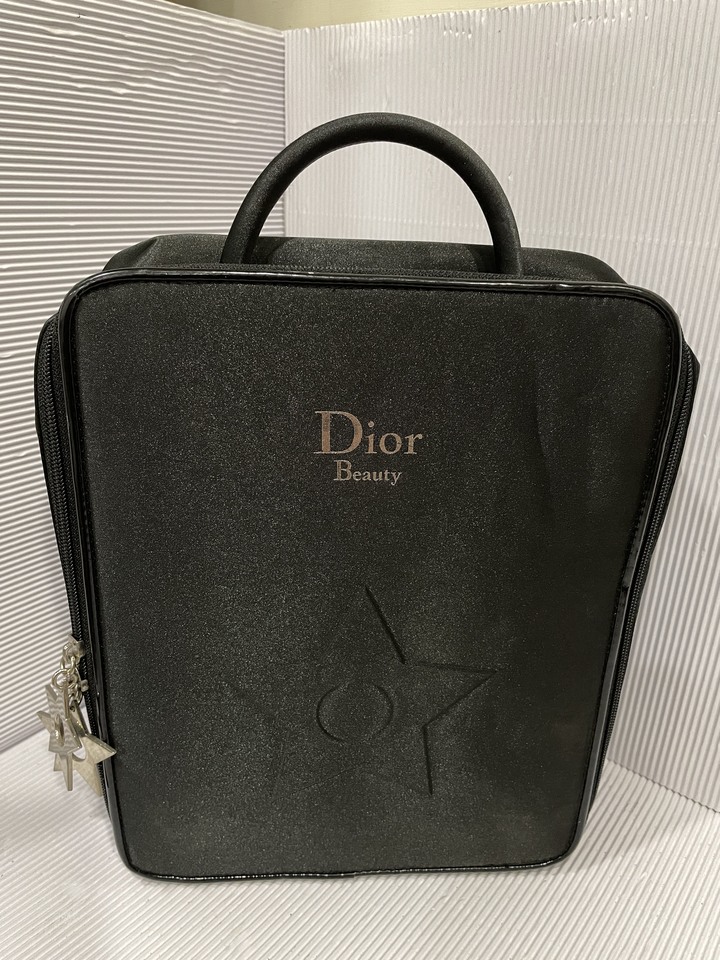 Dior手提方盒化妝包內有3入組