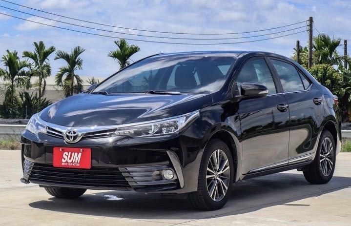 2018 黑色原版件 toyota altis