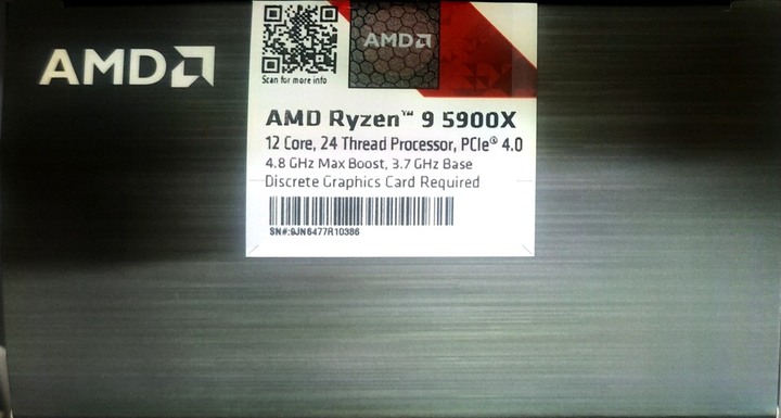 [高屏售]AMD R9 5900x +利民120雙塔散熱器+美光DDR4 3600(CL16)