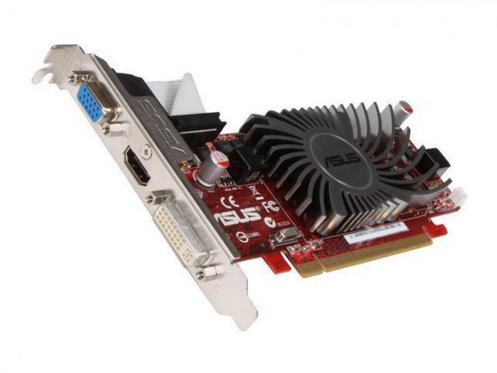 ASUS 華碩 HD7350-SL-1GD3-L-DP 靜音版顯示卡、PCI-E介面、二手拆機測試良品