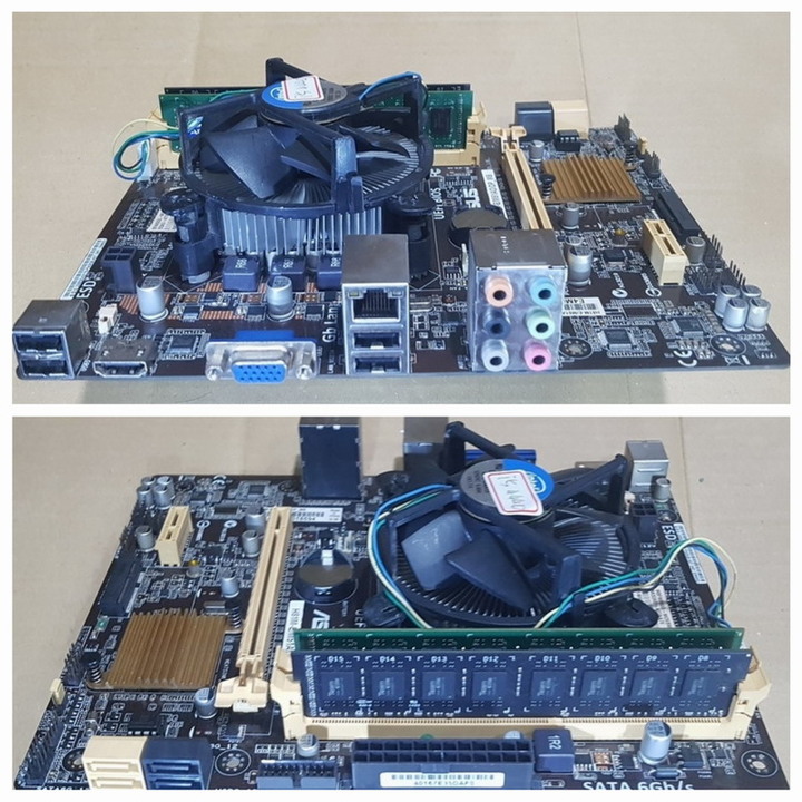 Core i5-4440 處理器+華碩 H81M-E 主機板+DDR3 8G 記憶體、附擋板與風扇【自取優惠價2699】