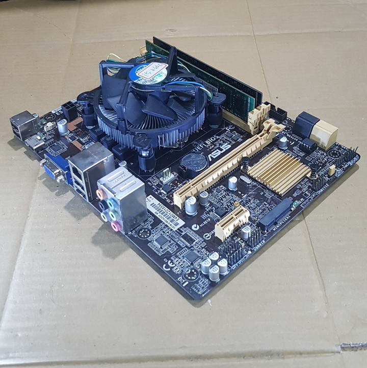 Core i5-4440 處理器+華碩 H81M-E 主機板+DDR3 8G 記憶體、附擋板與風扇【自取優惠價2699】