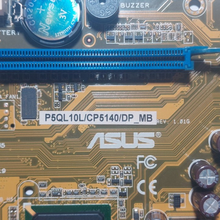華碩 P5QL10L/CP5140/DP_MB 主機板、你主機Essentio CP5140迷的拆機板、測試正常的良品