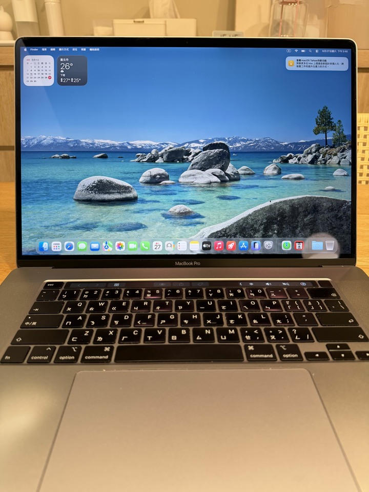 2020年 MacBook Pro 16吋 (末代頂規i9/32G/1TB)