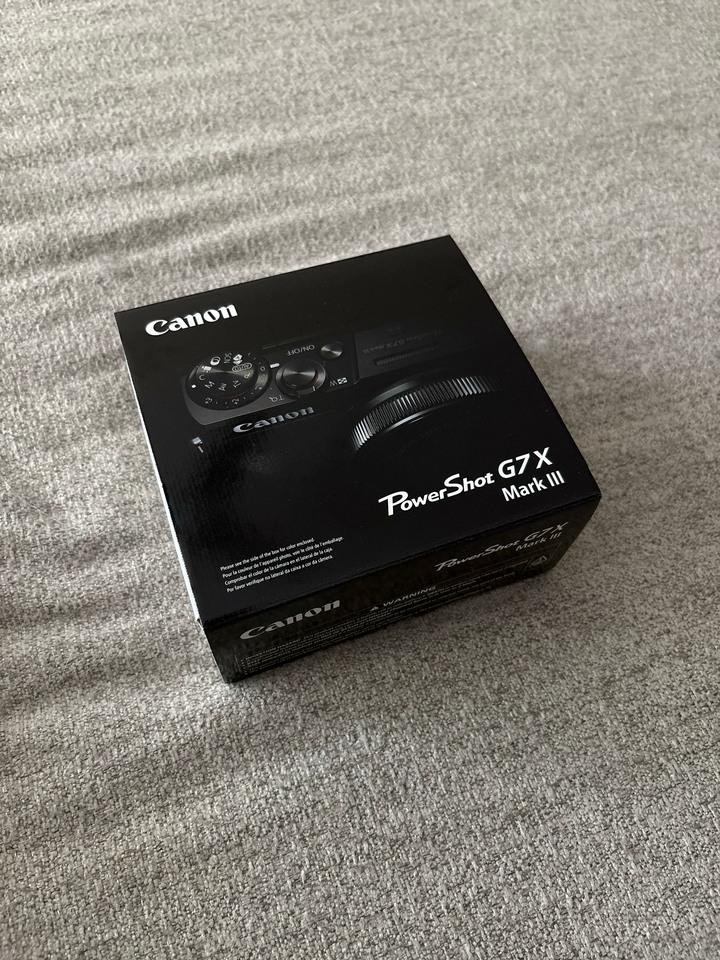 ★Canon powershot g7x mark iii 銀色_公司貨全新品★