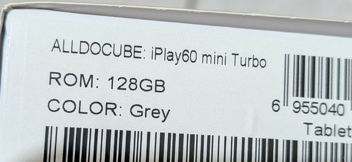 ALLDOCUBE iplay60 mini Turbo, 128G