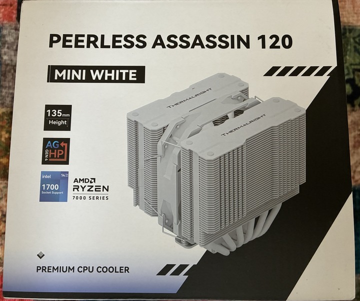 intel 245K cpu 利民 PA120 mini 散熱器
