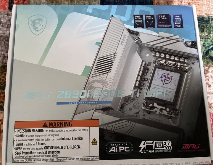 ROG B860-i Z890I itx 主機板 海盜船 電源 Ergotron 支架