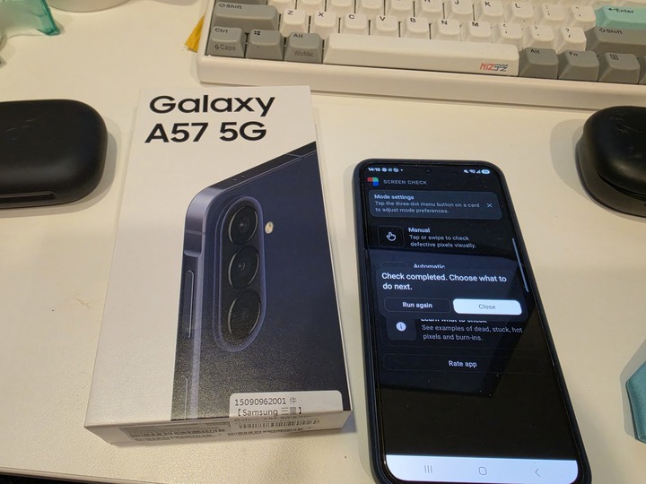 【出售】近全新拆過 Samsung Galaxy A57 12G / 256G
