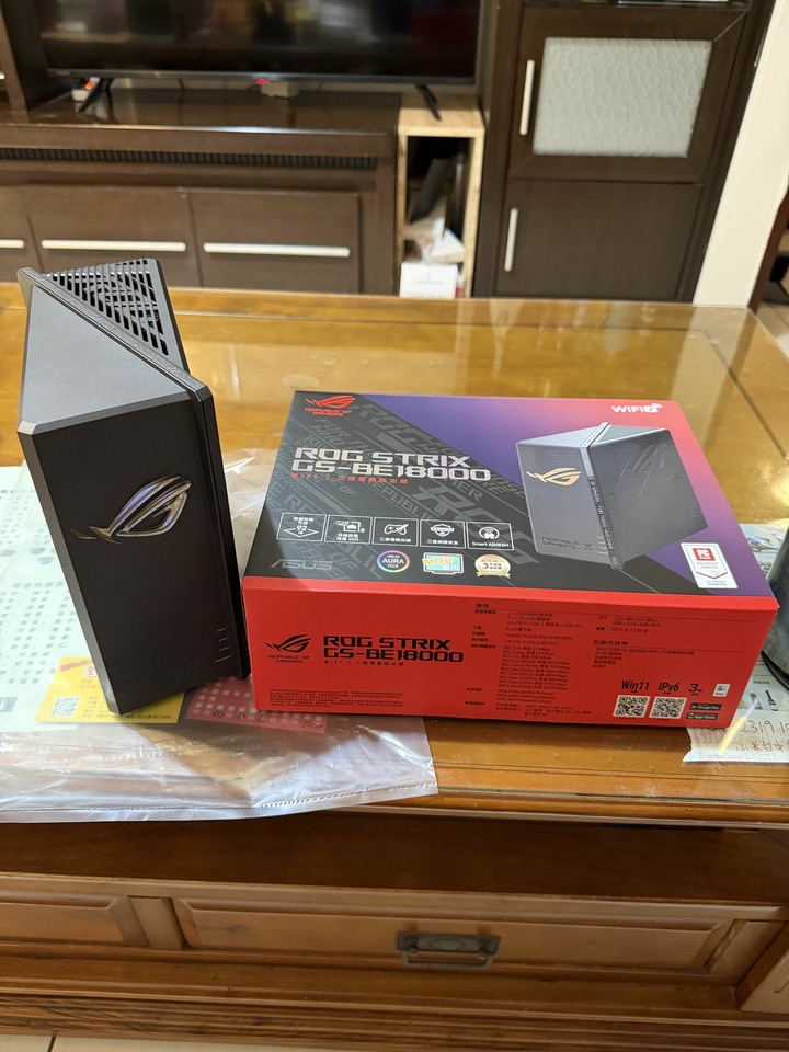 華碩ROG GS-BE18000分享器