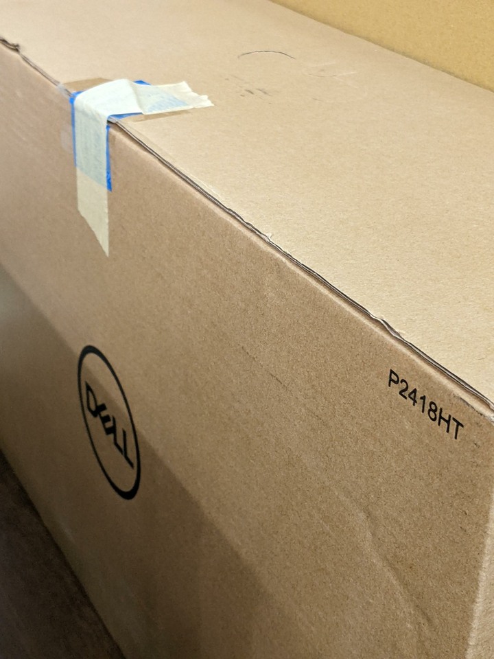 超級新 DELL P2418HT 觸控螢幕 盒裝配件完整