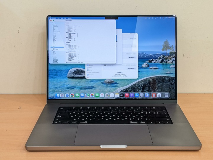 M1 Pro 16吋 8成新 電池88% 有保固 MacBook Pro16 英寸，2021 年 太空灰 A2485
