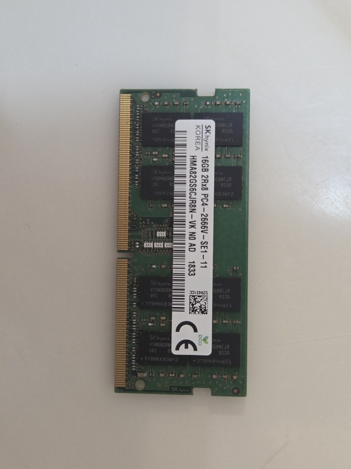 16GB DDR4 2666 Sk-hynix 筆電記憶體
