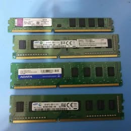 4GB DDR3 桌上型記憶體，僅剩下五支，先買先挑