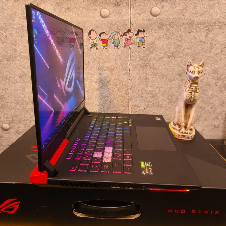 ASUS ROG G513QC 15.6吋電競主機 (R9-5900HX/RTX3050 4G/16G/512G)