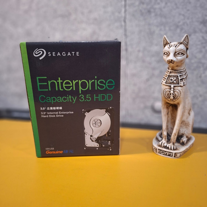 全新未拆封 Seagate 希捷 Exos x12 12TB SATA 6Gb/s 256MB 高速緩存企業硬碟 3.5 吋 (ST12000NM0007)