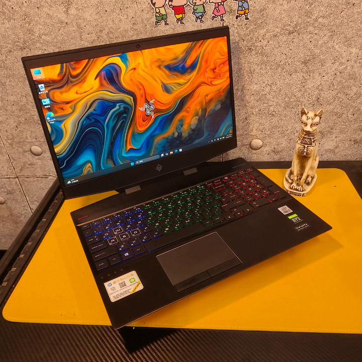 HP OMEN 15.6吋電競筆電(I7-10750H/RTX2060 6GB/8G/512G)