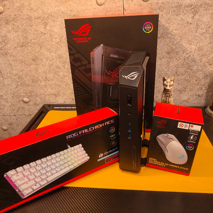 ASUS ROG NUC 超頂級迷你電競桌機(Ultra9 275HX/滿血版RTX5080-16G/32G DDR5/2TB/RNUC15JNK9X28AA9)