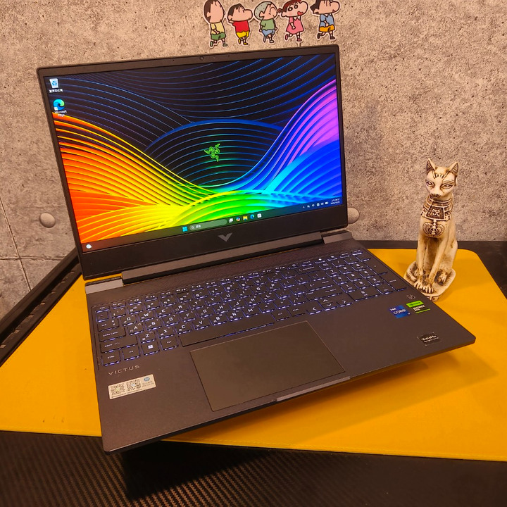 HP Victus 15.6吋電競筆電(i7-13700H/RTX4050-6G/16GB/512GB/15-fa1036TX)