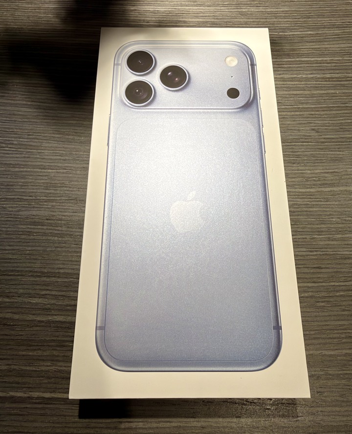 Apple iPhone 18 Pro Max 冰川藍 512GB 現貨