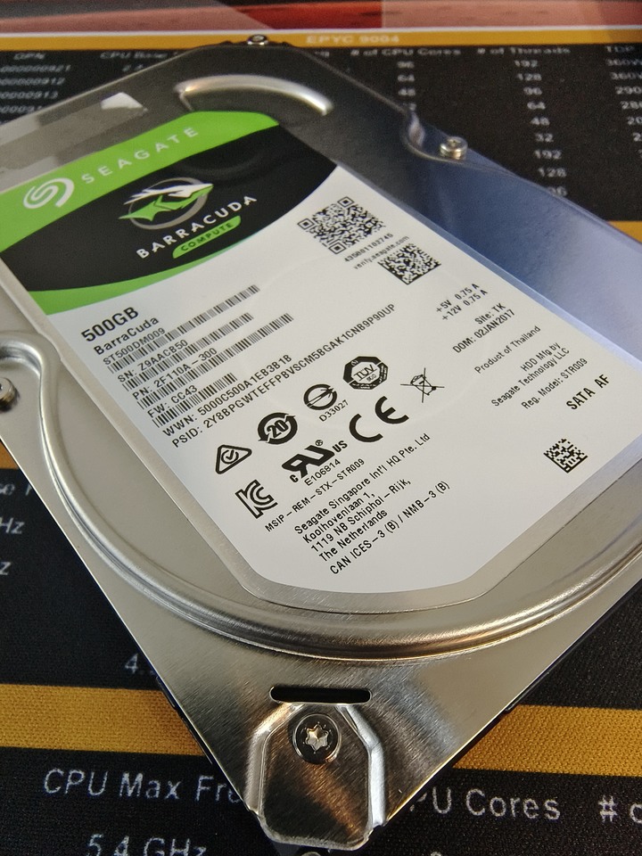 SEAGATE HDD 3.5 500GB