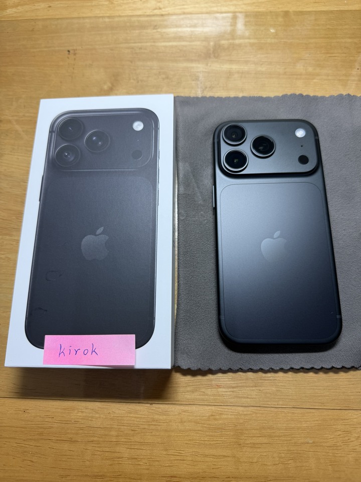 iPhone 18 Pro 256G 黑色