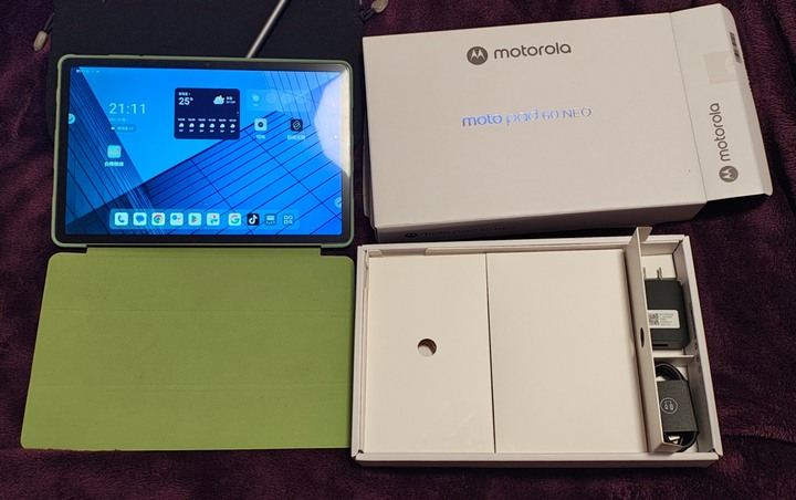 全新Motorola Pad 60 Neo平板5G SIM卡可用