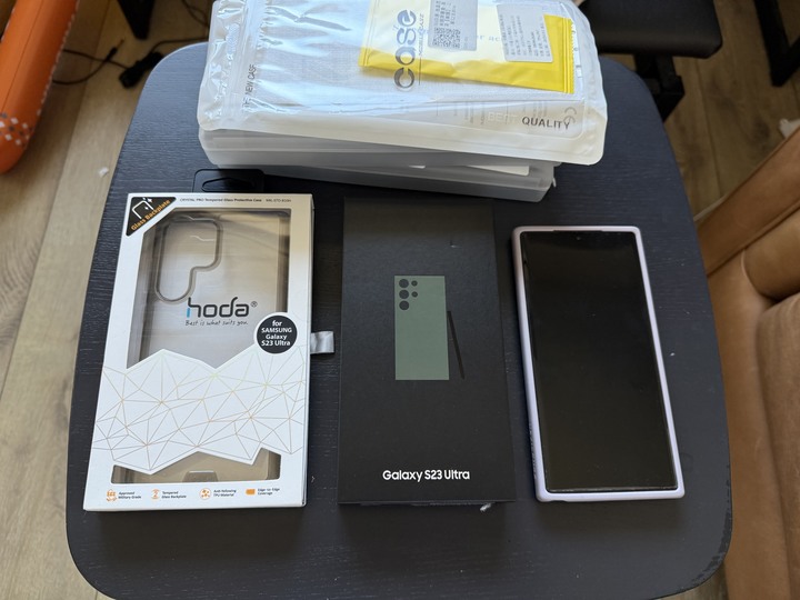 SAMSUNG Galaxy S23 Ultra 12+256G 台灣公司貨 全機包膜
