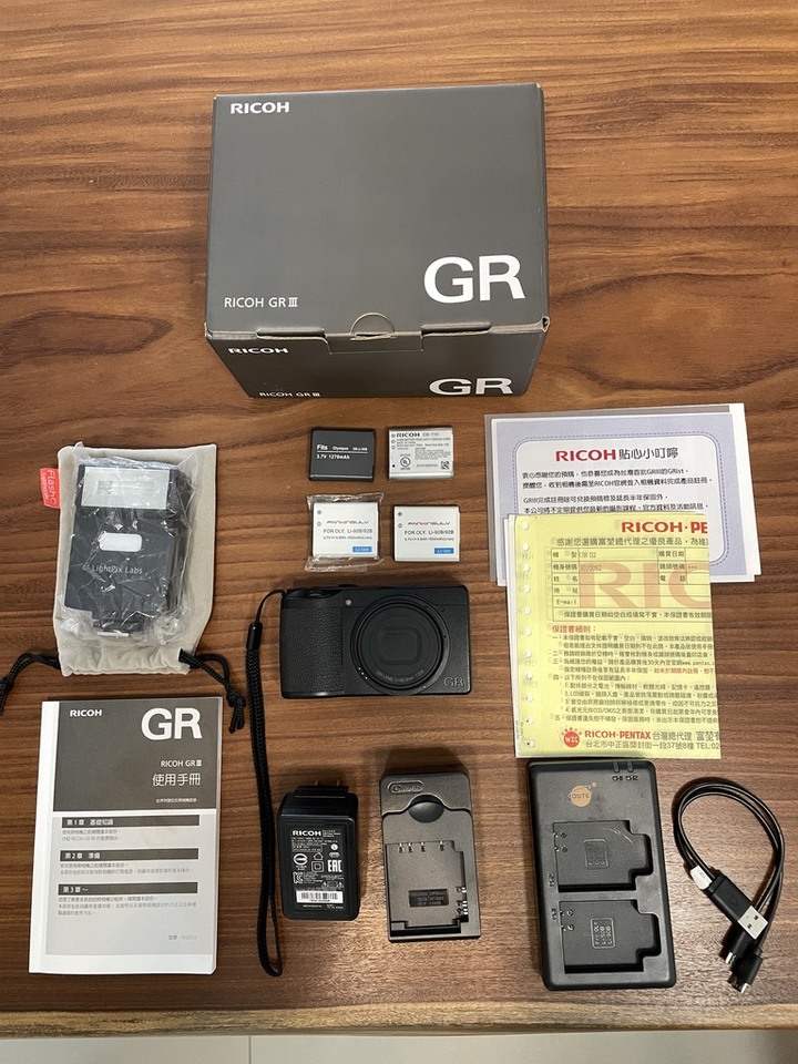 Ricoh GR3 (公司貨/原廠完整配件/可議）