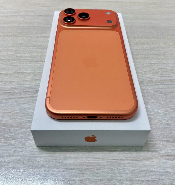Apple iphone 17Promax 256G保固中 官網貨 健康度98%