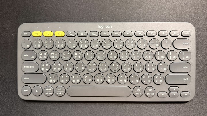 Logitech羅技 K380 跨平台藍牙鍵盤 石墨灰