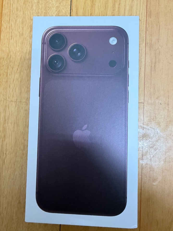 Apple iPhone18 Pro Max-256GB(勃根地紅色）