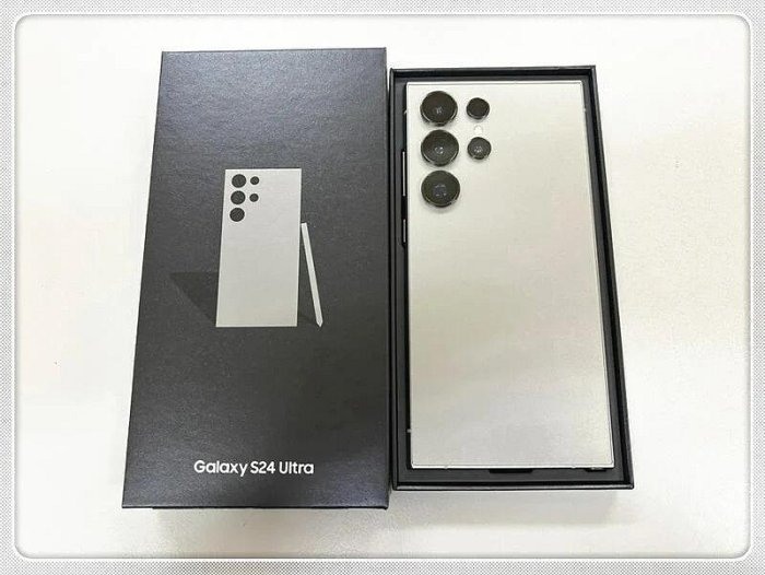 三星 Galaxy S24 Ultra 95新 12/512g 鈦灰色