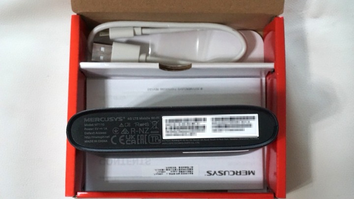 Mercusys 水星MT110 4G LTE 行動Wi-Fi無線分享器 150Mbps WiFi