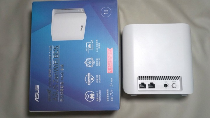 ASUS ZenWiFi BD5 WiFi 7 Mesh 路由器 保固2028年3月