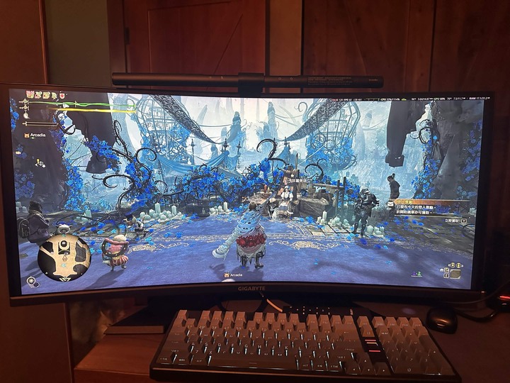 技嘉 G34WQC 21:9 34吋 超寬曲面 電競螢幕 144hz