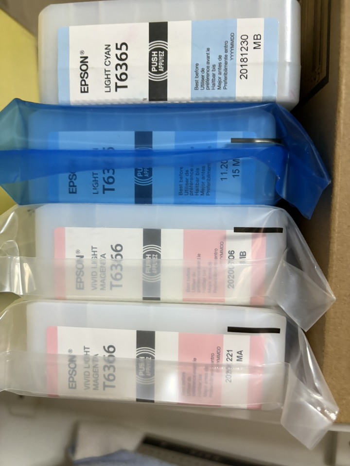 [過保未拆]EPSON原廠大圖墨水 WT7900 7890 7900 9890 T6366 T6365