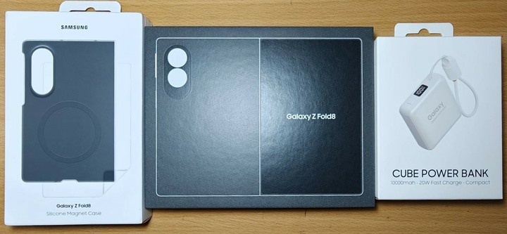 SAMSUNG Galaxy Z fold8 (石墨灰512G)全新未拆全配台灣公司貨，誠可議！