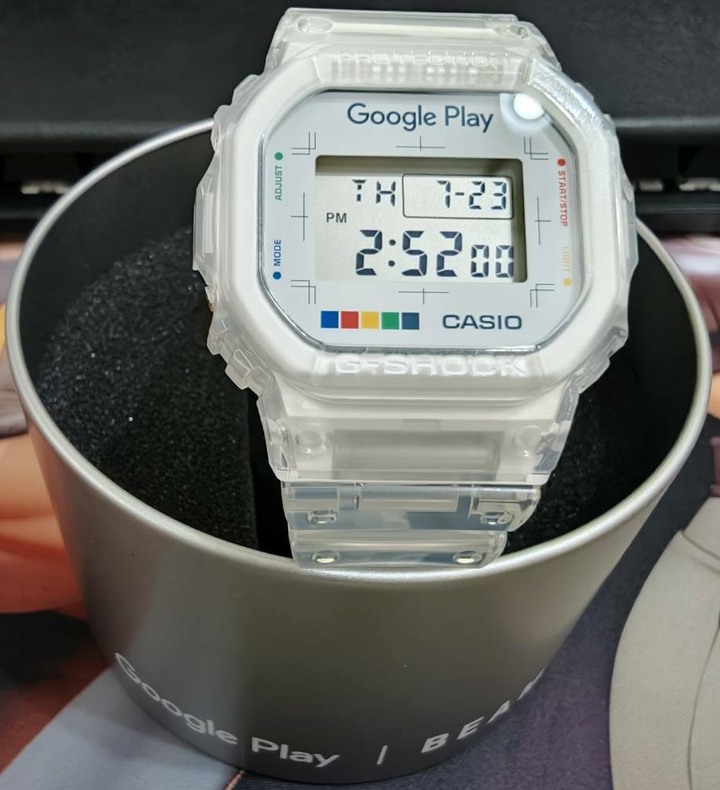 CASIO G-SHOCK × Google Play × BEAMS 限定款手錶- Mobile01