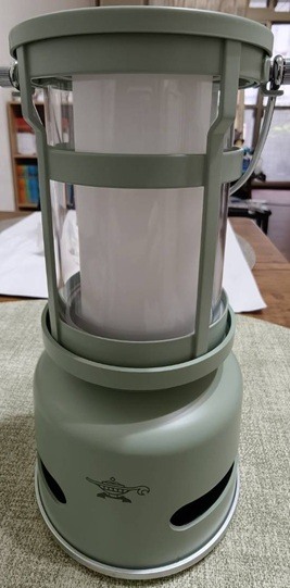 日本千石阿拉丁神燈藍牙音箱SAL-SP01l古典綠露營燈全新未使用誠可議