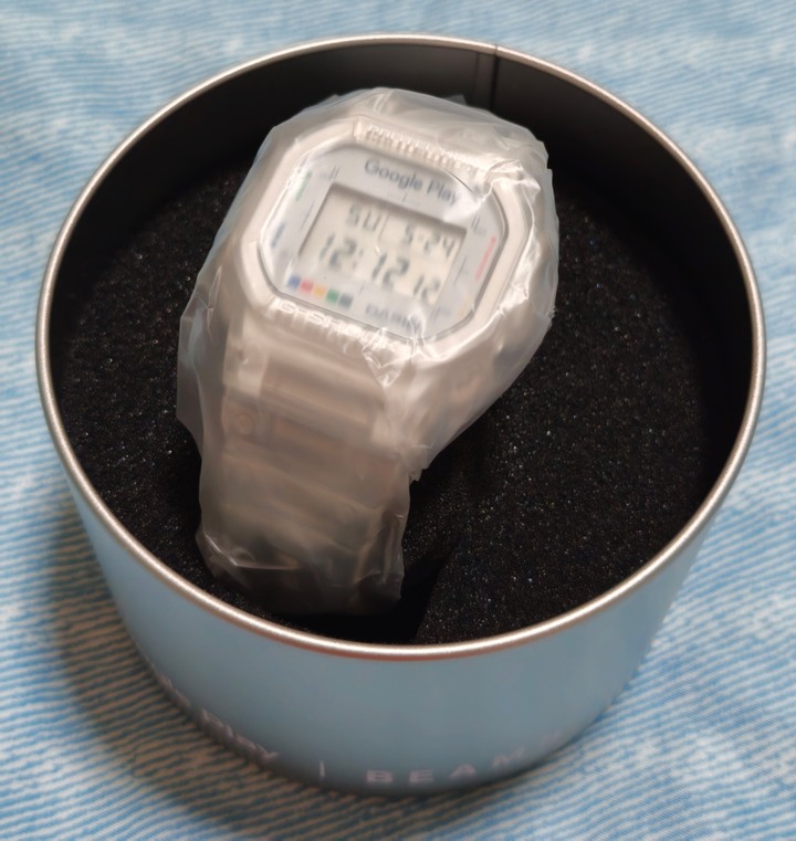 CASIO G-SHOCK × Google Play × BEAMS 限定款手錶- Mobile01