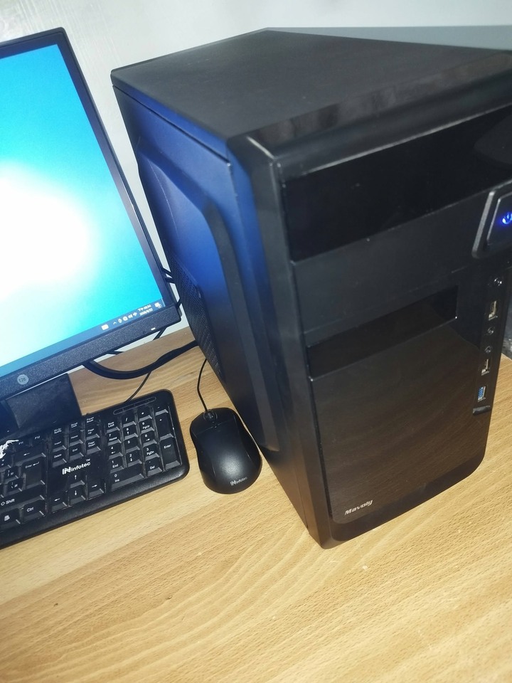  售 Intel i7 8700K 16G 1.2T SSD 2T 黑標 HDD RX 6600 8G 獨顯 400W 電腦主機 