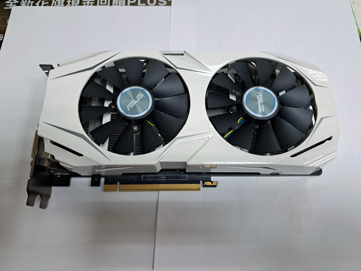 無盒 華碩 DUAL GTX1060 3G 雪原豹 顯示卡